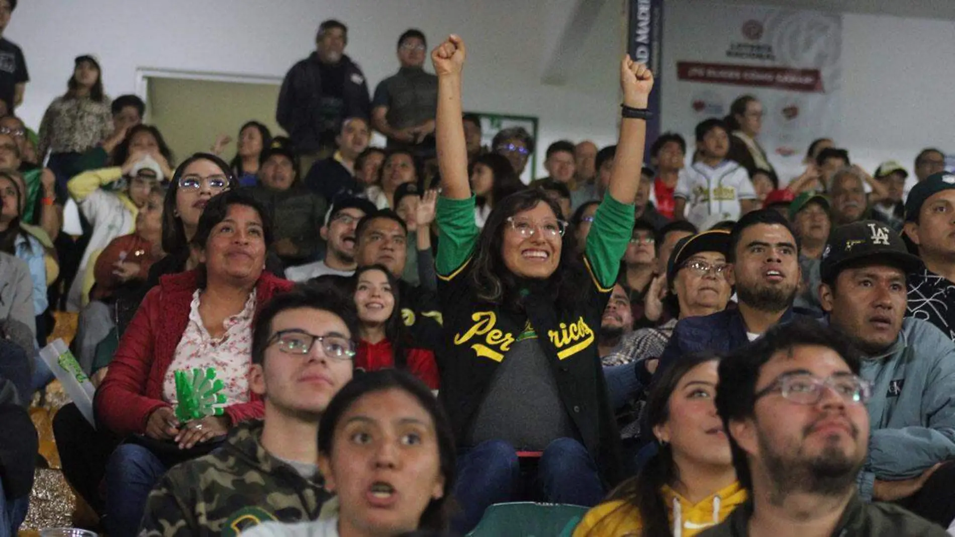 La afición le respondió el jueves a los Pericos de Puebla en el Estadio Hermanos Serdán